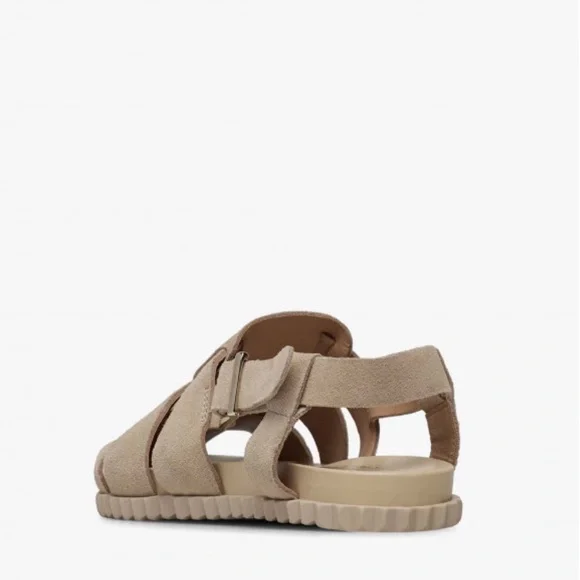 NWT VOILE BLANCHE ALICE Leather Sandals in Beige - Picture 4 of 14